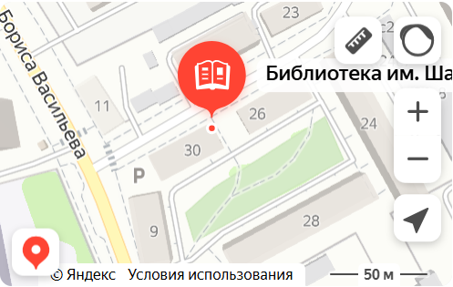 Карта 3 библиотеки
