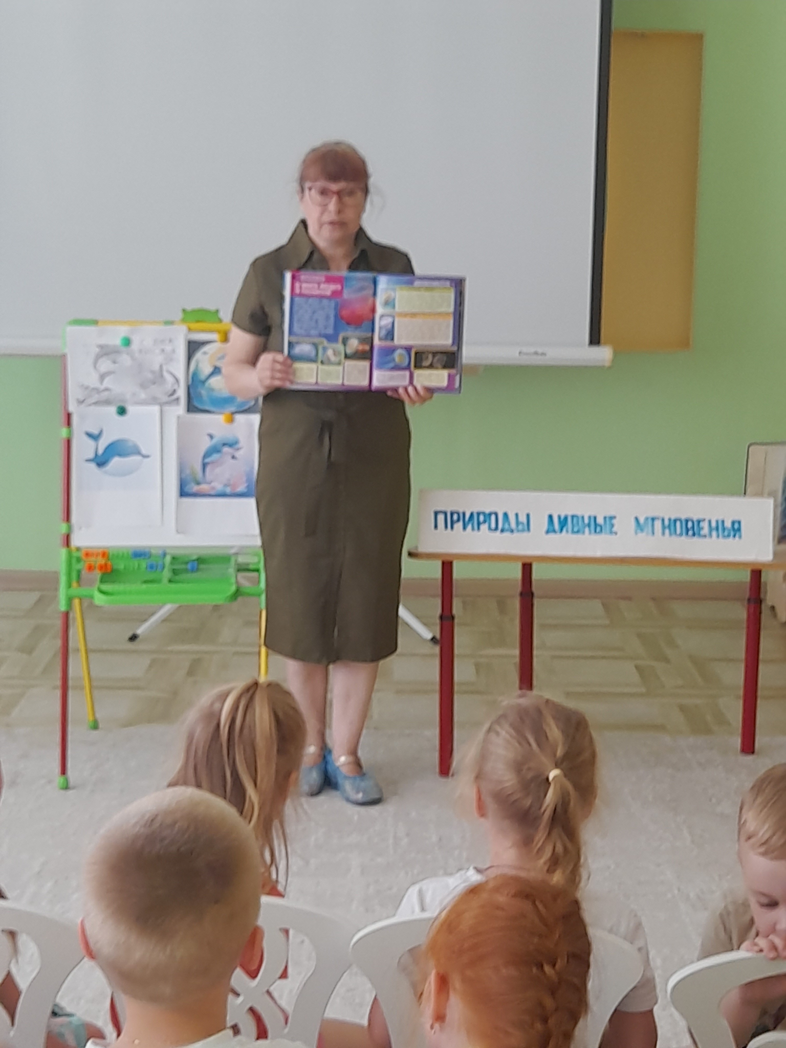 Экологический час «Киты и дельфины – друзья моря»